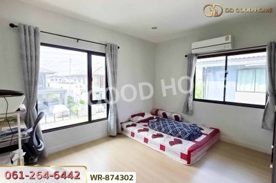 บ้านเดี่ยว คณาสิริ วงแหวน-ลำลูกกา ปทุมธานี ใกล้สวนสนุกดรีมเวิลด์