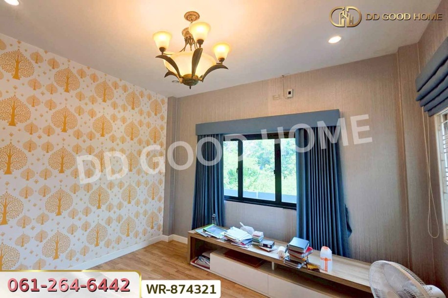 บ้านเดี่ยวต้นโพธิ์ ซ.หมู่บ้านมังกรทอง สิงห์บุรี ใกล้ศาลหลักเมือง-6