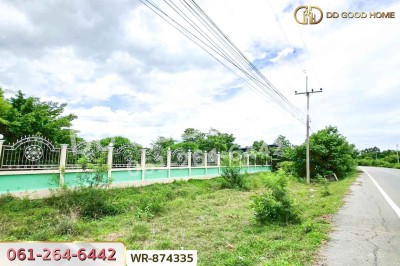 ที่ดินพร้อมบ้านเดี่ยว สองพี่น้อง 4 ไร่ 40.9 ตร.ว. สุพรรณบุรี ใกล้ที่ว่าการอำเภอสองพี่น้อง
