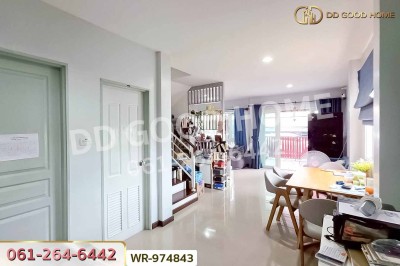 ทาวน์เฮ้าส์ ซื่อตรง โคซี่ บางบัวทอง-340 ใกล้เซ็นทรัล เวสต์เกต.