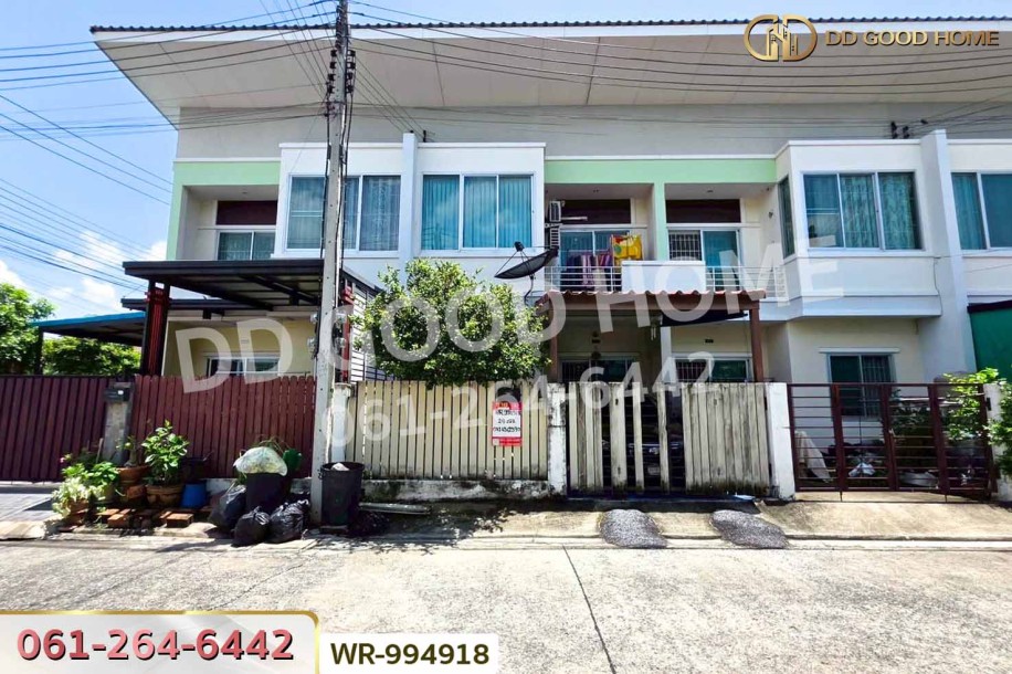 ทาวน์เฮ้าส์ บ้านราชพฤกษ์ ประตูน้ำพระอินทร์ เฟส 2 วังน้อย อยุธยา ใกล้ ตลาดไท-2