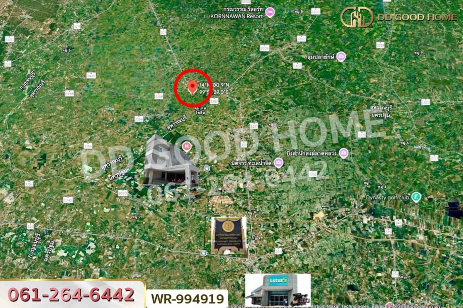 ที่ดินทุ่งคอก 6 ไร่ 110 ตร.ว. สุพรรณบุรี ใกล้สำนักงานขนส่ง สาขาอำเภอสองพี่น้อง-11