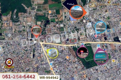 ที่ดินคอหงส์ 96.1 ตร.ว. ซ.รัฐประชา หาดใหญ่ ใกล้เซ็นทรัล หาดใหญ่