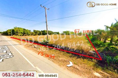 ที่ดินพระธาตุ 3 ไร่ 118.1 ตร.ว. ร้อยเอ็ด ใกล้สนามบินร้อยเอ็ด