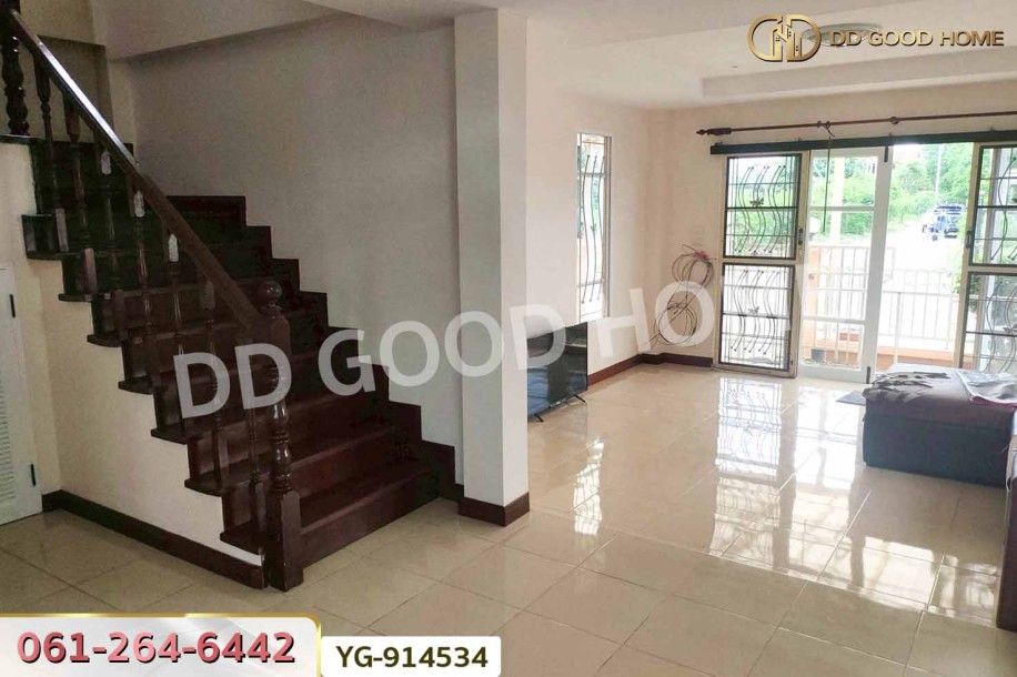 บ้านแฝด บ้านดุสิตบุรี ถ.กาญจนาภิเษก บางบัวทอง นนทบุรี ใกล้โลตัส ไทรน้อย-5