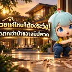 5 สัญญาณเตือนว่าบ้านอาจมีปลวก