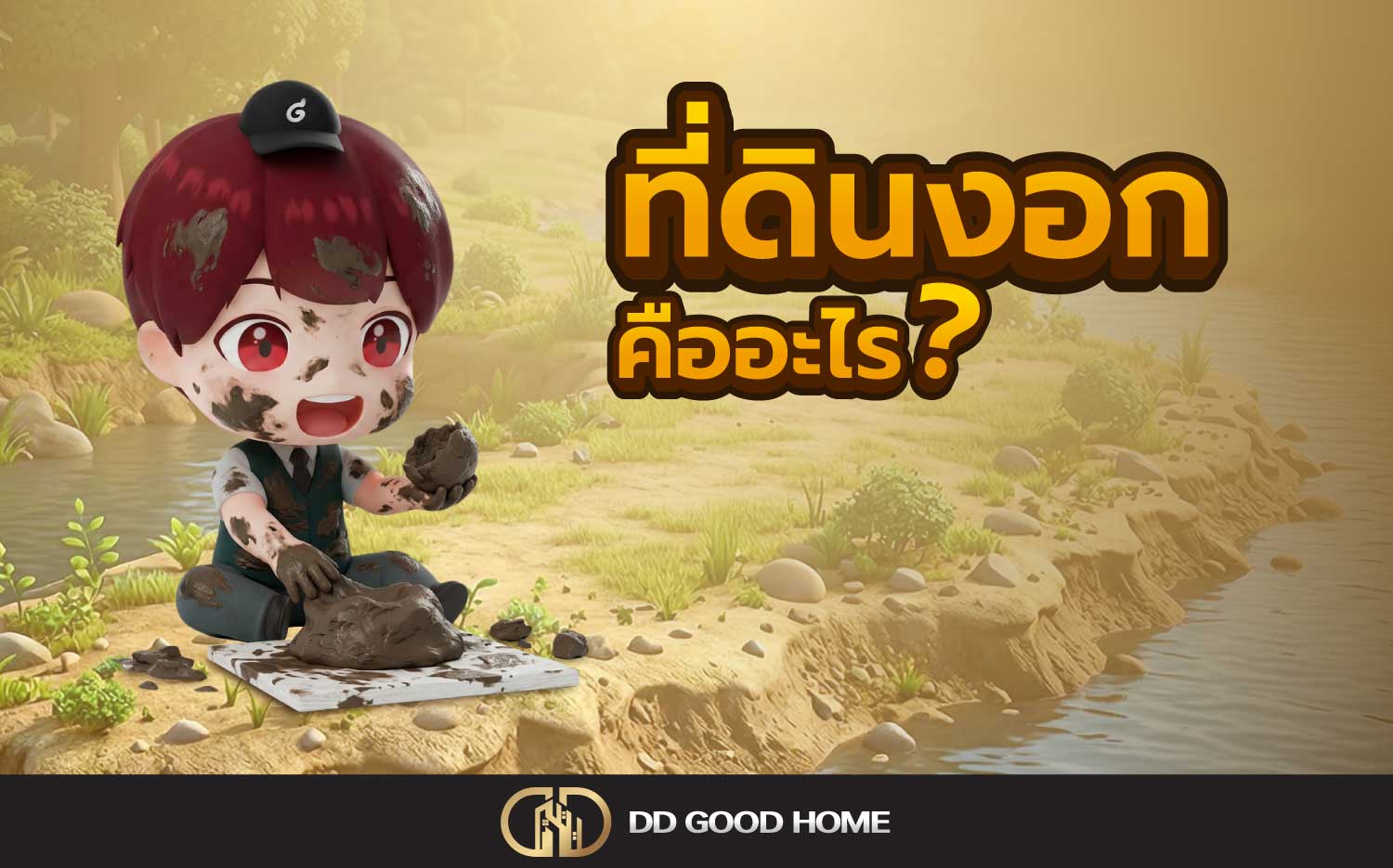 ที่ดินงอกคืออะไร?