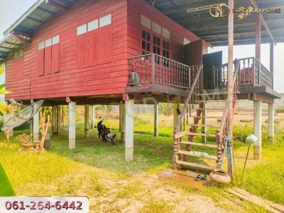 ขายบ้านเดี่ยวชั้นเดียวพร้อมที่ดิน 3 งาน 24 ตารางวา ตำบลยางซ้าย จังหวัดสุโขทัย ราคาพิเศษ!!