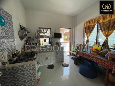 ขายบ้านเดี่ยว 1 ชั้น พร้อมอยู่!! หมู่บ้านพร้อมสุขการ์เด้นโฮม 3-5