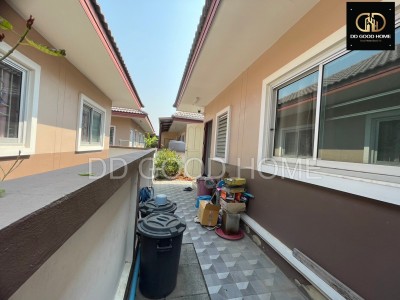 ขายบ้านเดี่ยว 1 ชั้น พร้อมอยู่!! หมู่บ้านพร้อมสุขการ์เด้นโฮม 3-12