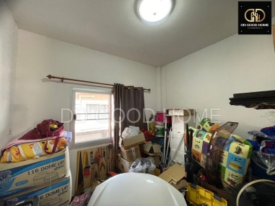 ขายบ้านเดี่ยว 1 ชั้น พร้อมอยู่!! หมู่บ้านพร้อมสุขการ์เด้นโฮม 3-7