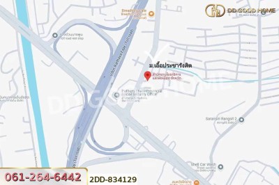 บ้านเดี่ยว บ้านเอื้อประชา รังสิต ปทุมธานี ใกล้สนง.โยธาธิการและผังเมืองจังหวัด.