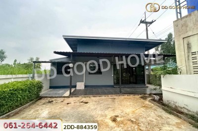 บ้านเดี่ยว ท่าบุญมี ชลบุรี ใกล้โรงเรียนเกาะโพธิ์ถ้วยงามวิทยา