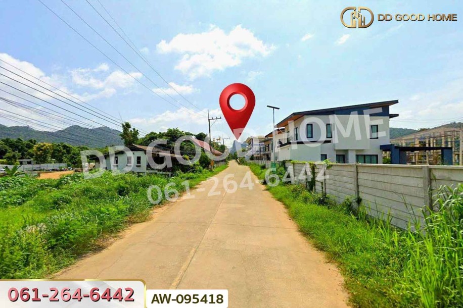 ที่ดินทับกวาง ถ.เทศบาล 6 แก่งคอย 403 ตร.ว. สระบุรี ใกล้โรงเรียนเทศบาลทับกวาง 2-6