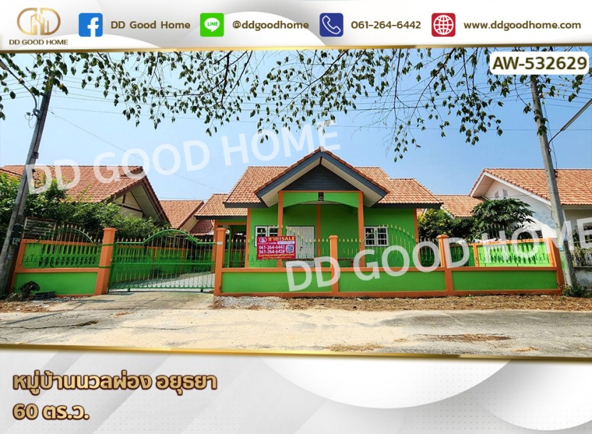 หมู่บ้านนวลผ่อง อยุธยา-1