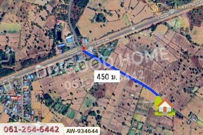 ที่ดินเขมราฐ 1 ไร่ 331.4 ตร.ว. อุบลราชธานี ใกล้ เทศบาลตำบลหนองนกทา.