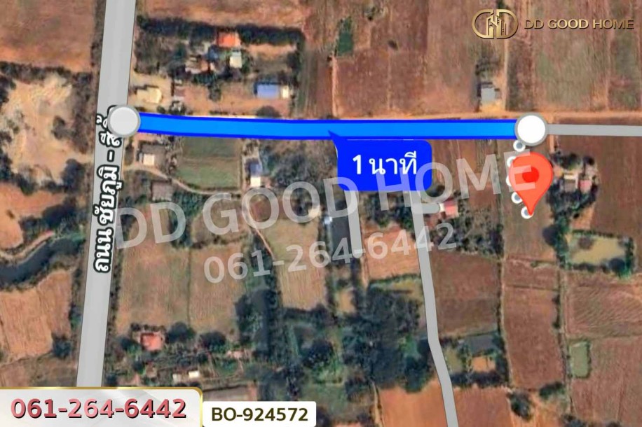 ที่ดินด่านขุนทด 7 ไร่ 45 ตร.ว. นครราชสีมา ใกล้ด่านสีคิ้ว มอเตอร์เวย์บางปะอิน-โคราช-4