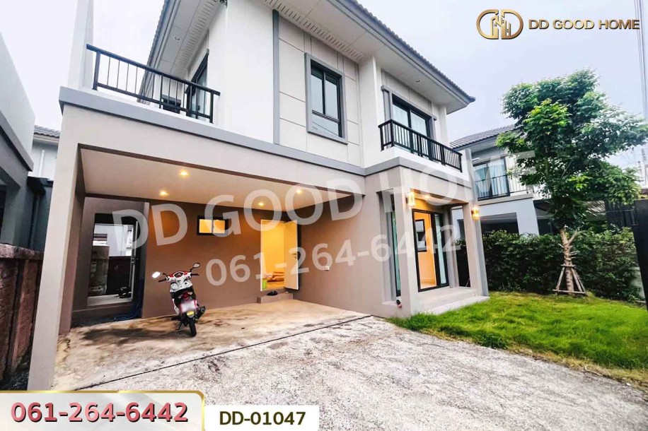 บ้านแฝด ภัสสร ดอนเมือง-ธูปะเตมีย์ ลำลูกกา ใกล้โรงเรียนบริบูรณ์ศิลป์รังสิต-5