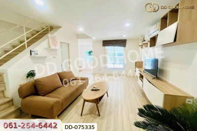 ทาวน์เฮ้าส์ บ้านนันทิมา หางดง เชียงใหม่ ใกล้อุทยานหลวงราชพฤกษ์