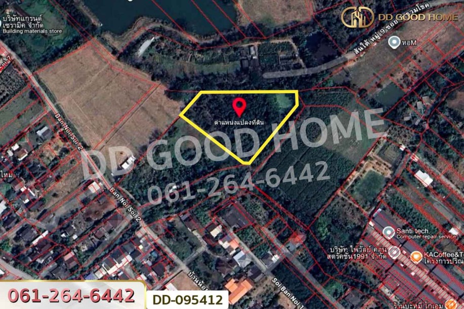 ที่ดินสันกำแพง 4 ไร่ 316 ตร.ว. เชียงใหม่ ใกล้ตลาดหัตถกรรมบ้านบ่อสร้าง-6