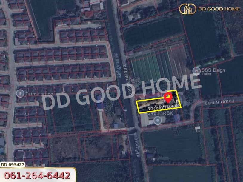 ที่ดินบางใหญ่ 388 ตร.ว. นนทบุรี ใกล้วัดหลังบาง.-2