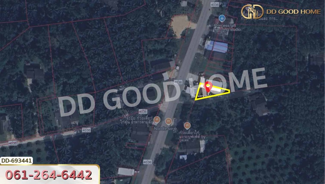 ที่ดินเหนือคลอง 73.9 ตร.ว. กระบี่ ใกล้ตลาดนัดต้นท้วย-3