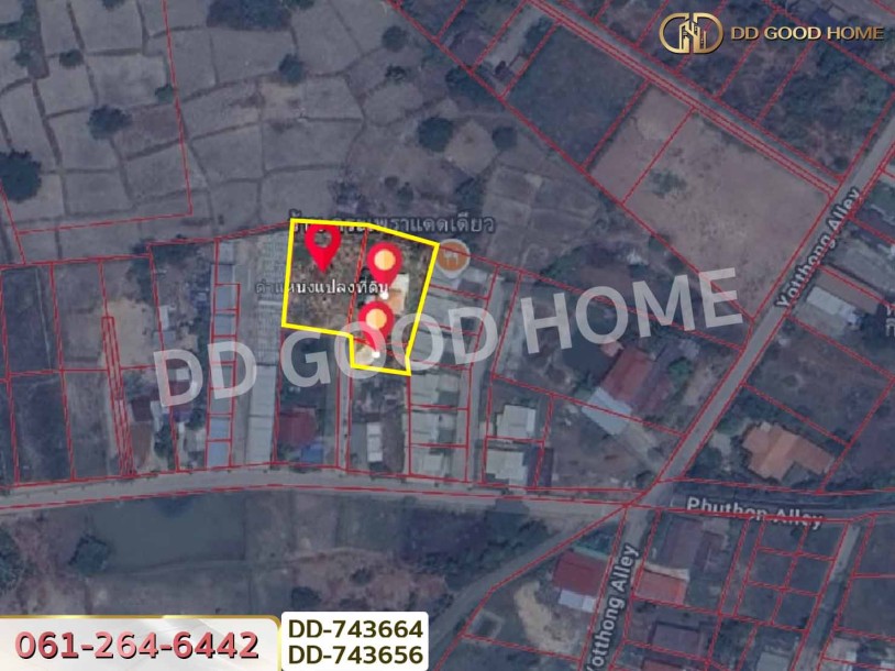 ที่ดินพร้อมบ้านเดี่ยวเมืองสกลนคร 1 ไร่ 151 ตร.ว. ใกล้สวนสาธารณะหนองทรายขาว-2