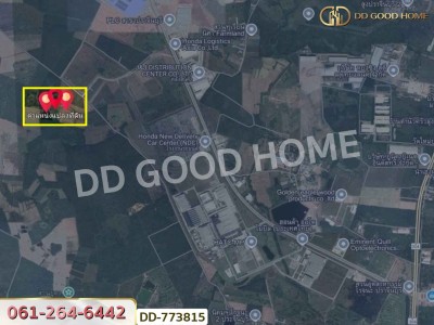 ที่ดินศรีมหาโพธิ 53 ไร่ 44.80 ตร.ว ปราจีนบุรี ใกล้นิคมโรจนะ