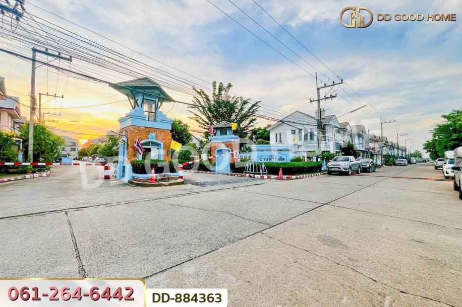 ทาวน์เฮ้าส์ บ้านฟ้ารังสิตคลอง 2 ปทุมธานี ใกล้โรงพยาบาลบางปะกอก-รังสิต 2-11