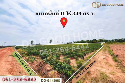 ที่ดินโนนสะอาด 11 ไร่ 349 ตร.ว. อุดรธานี ใกล้โรงเรียนบ้านหนองโก-3
