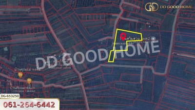 ที่ดินเมืองลำพูน 4 ไร่ 392 ตร.ว. ใกล้วิทยาลัยเทคโนโลยีหมู่บ้านครูภาคเหนือ