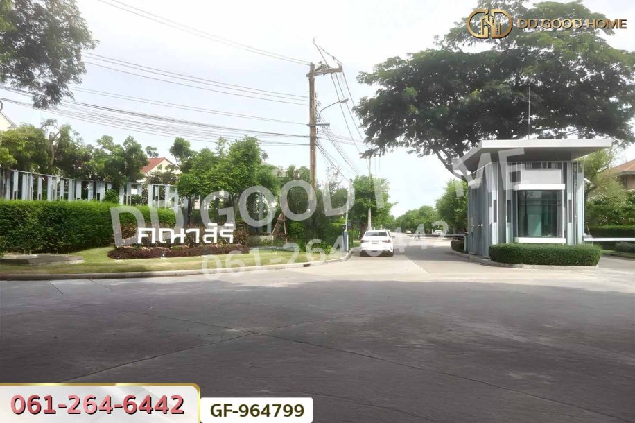 บ้านเดี่ยว คณาสิริ ชัยพฤกษ์-วงแหวน ถ.บางกรวย-ไทรน้อย ใกล้เซ็นทรัล เวสต์เกต-2