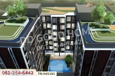 เอแลนด์ คอนโด ไทรน้อย นนทบุรี ใกล้การไฟฟ้าฯไทรน้อย ถ.บางกรวย-ไทรน้อย