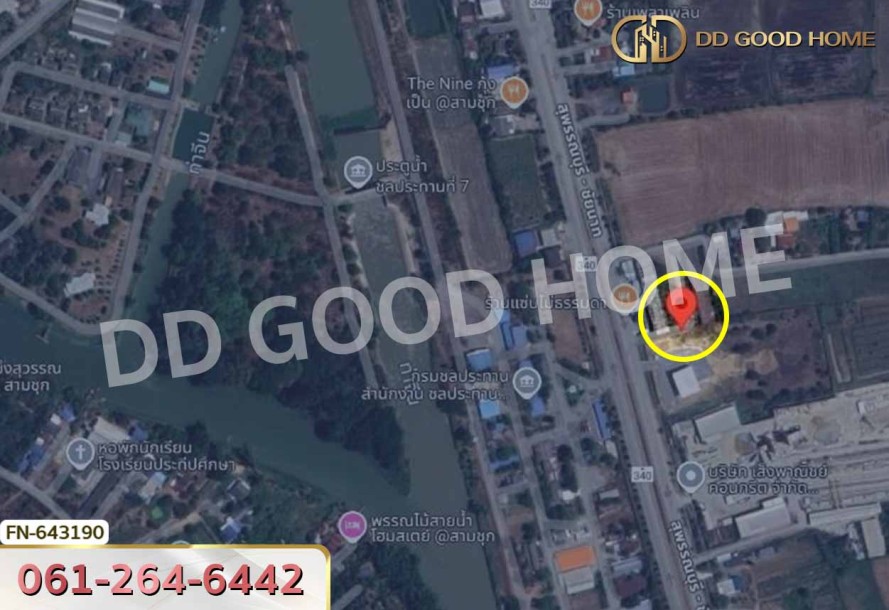 ที่ดินสามชุก 103.8 ตร.ว. สุพรรณบุรี ใกล้วัดวิมลโภคาราม-5