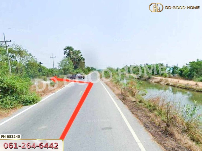 ที่ดินอู่ทอง 3 ไร่ สุพรรณบุรี ใกล้วัดสระพังลาน-6