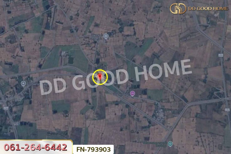 ที่ดินพร้อมบ้านเดี่ยวชัยบาดาล 2 ไร่ 77 ตร.ว. ลพบุรี ใกล้วัดพุ่มเพชรวนาราม-2