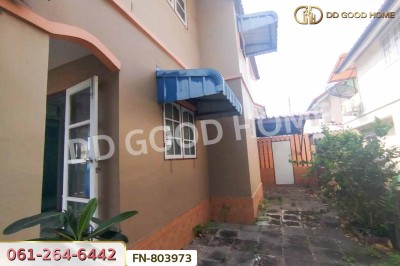 บ้านเดี่ยว หมู่บ้านแสนสุข สมุทรสาคร ใกล้โรงเรียนสารสาสน์วิเทศสมุทรสาคร