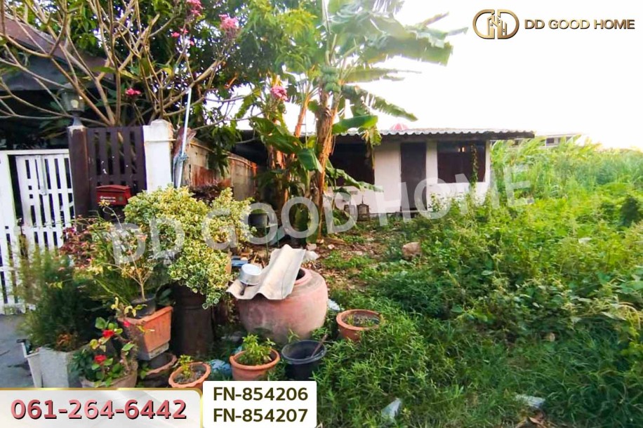 ที่ดินพร้อมสิ่งปลูกสร้าง 121 ตร.ว. ซ.เลียบคลองภาษีเจริญฝั่งใต้ 5/4 ใกล้โรงเรียนสารสาสน์วิเทศหนองแขม-4