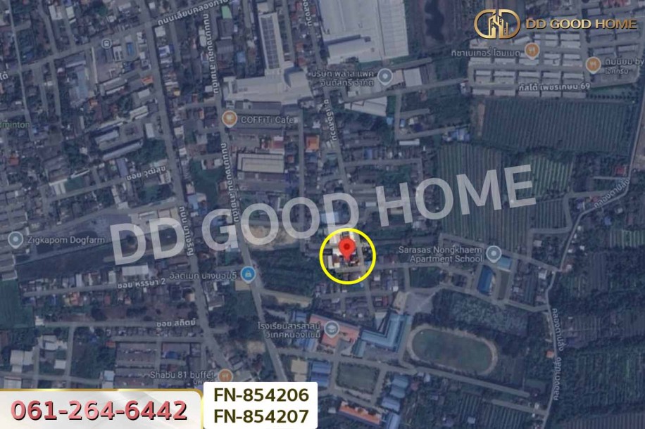 ที่ดินพร้อมสิ่งปลูกสร้าง 121 ตร.ว. ซ.เลียบคลองภาษีเจริญฝั่งใต้ 5/4 ใกล้โรงเรียนสารสาสน์วิเทศหนองแขม-2
