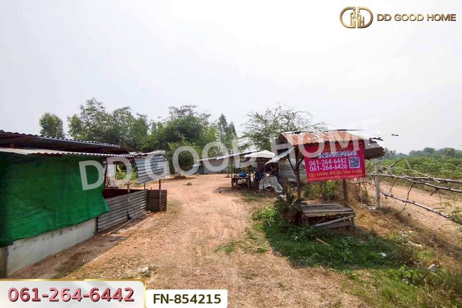 ที่ดินพร้อมสิ่งปลูกสร้างห้วยกระเจา 1 ไร่ กาญจนบุรี ใกล้วัดหนองต่อยอด-7