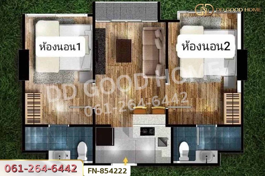 คอนโด เวียร์ 7 บางนา สมุทรปราการ ใกล้ ABAC บางนา.-3
