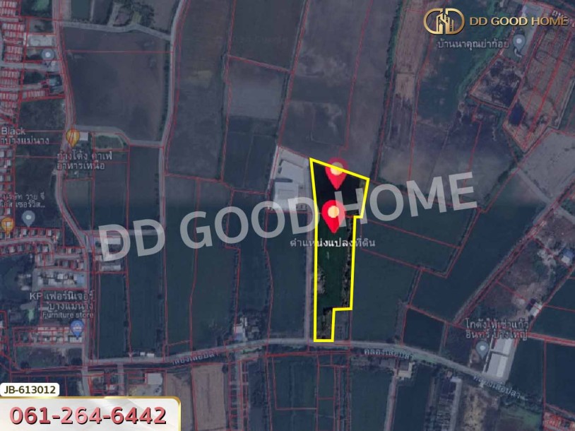 ที่ดิน อ.บางใหญ่ 10 ไร่ 350 ตร.ว. นนทบุรี-6