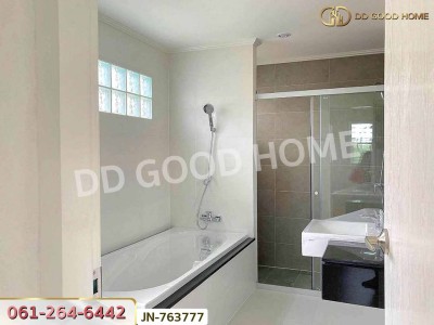 บ้านเดี่ยว หมู่บ้านศุภาลัย การ์เด้นวิลล์ สุวรรณภูมิ สมุทรปราการ ใกล้สถาบันเทคโนโลยีพระจอมเกล้าเจ้าคุณทหารลาดกระบัง