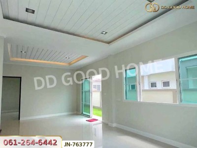 บ้านเดี่ยว หมู่บ้านศุภาลัย การ์เด้นวิลล์ สุวรรณภูมิ สมุทรปราการ ใกล้สถาบันเทคโนโลยีพระจอมเกล้าเจ้าคุณทหารลาดกระบัง