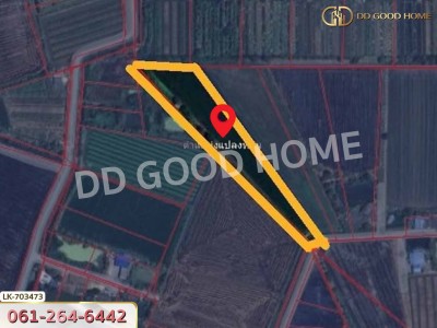 ที่ดินบางเลน 4 ไร่ 325.5 ตร.ว. นครปฐม ใกล้โรงเรียนหนองปรง