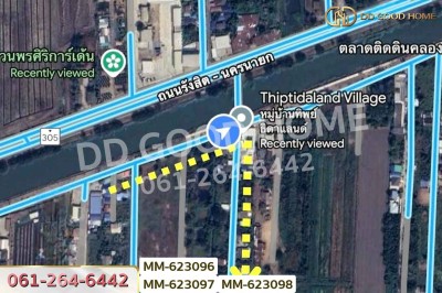 ❌SOLD OUT❌ที่ดินธัญบุรี 180 ตร.ว. หมู่บ้านทิพย์ธิดาแลนด์ 2 คลอง 11 ปทุมธานี ใกล้องค์การเภสัชกรรมธัญบุรี.-5