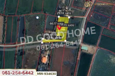 ที่ดินพร้อมสิ่งปลูกสร้างหัวไผ่ 1 ไร่ 78.7 ตร.ว. อ่างทอง ใกล้โรงเรียนวัดเชิงหวาย-2