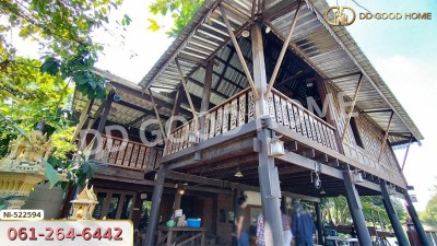 บ้านเดี่ยวพร้อมที่ดิน อ.เมืองปทุมธานี ริมคลองวัดโพธิ์ใต้ จ.ปทุมธานี