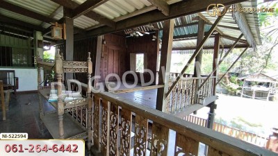 บ้านเดี่ยวพร้อมที่ดิน อ.เมืองปทุมธานี ริมคลองวัดโพธิ์ใต้ จ.ปทุมธานี