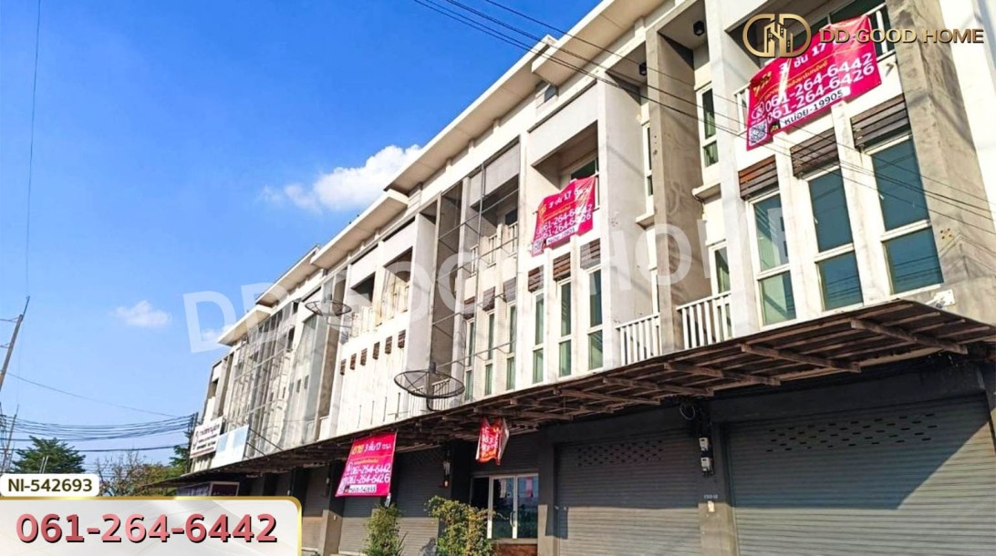 อาคารพาณิชย์ ถ.กบินทร์บุรี-ปักธงชัย อ.กบินทร์บุรี ปราจีนบุรี-13